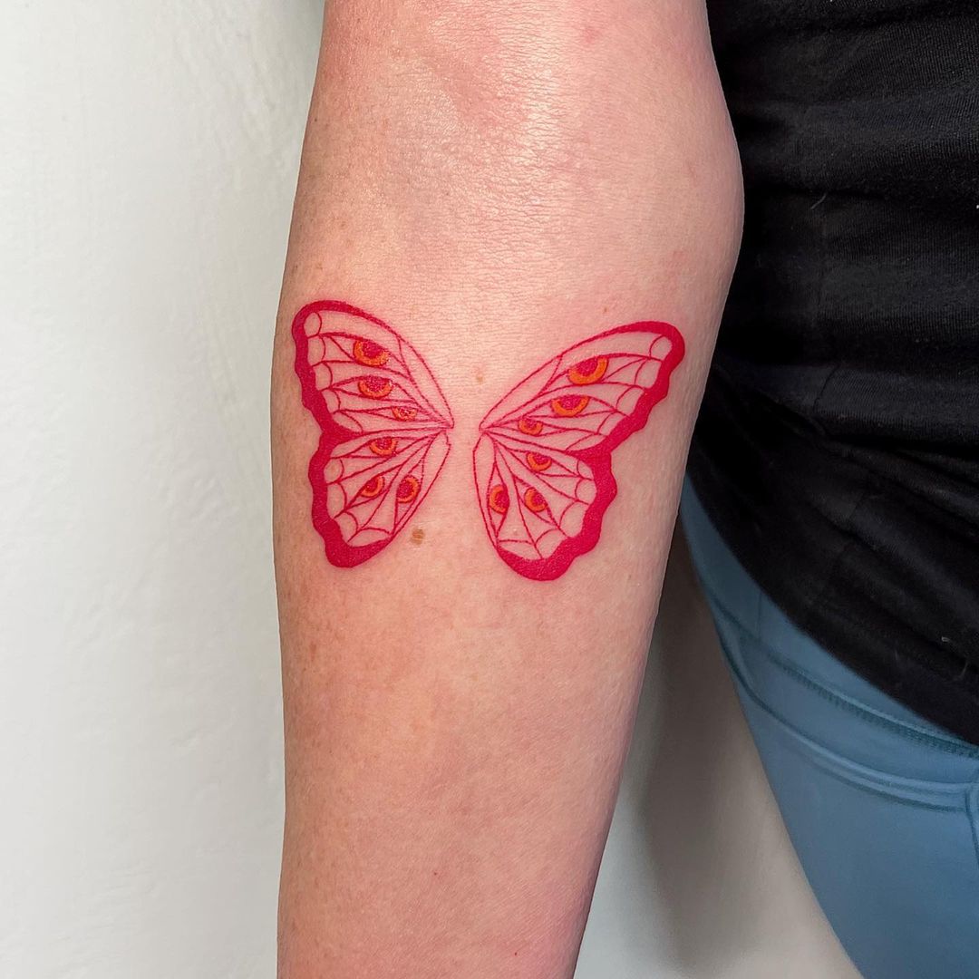 Red Butterfly Tattoo Meanings And 25 Breathtaking Designs