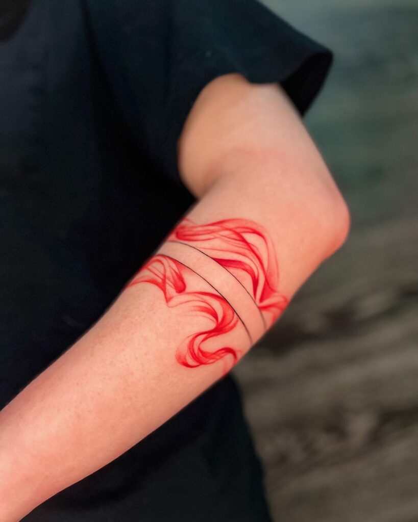 21 Satisfying Smoke Tattoos That'll Light Up Your Day