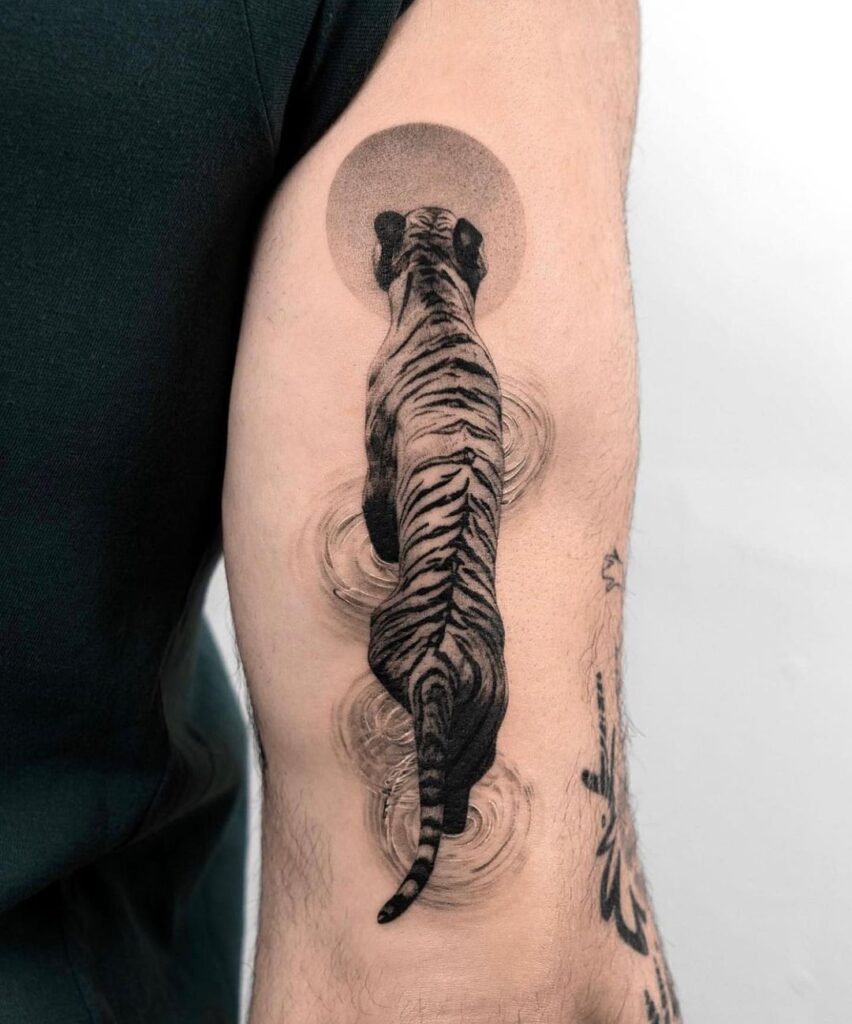 23 ideas de tatuajes de tigres que querrás robar ahora mismo