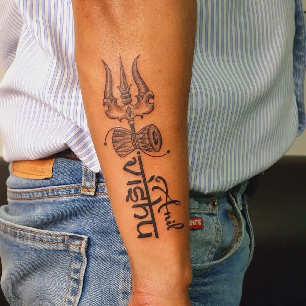 20 puissants tatouages de Shiva qui vous protégeront du mal