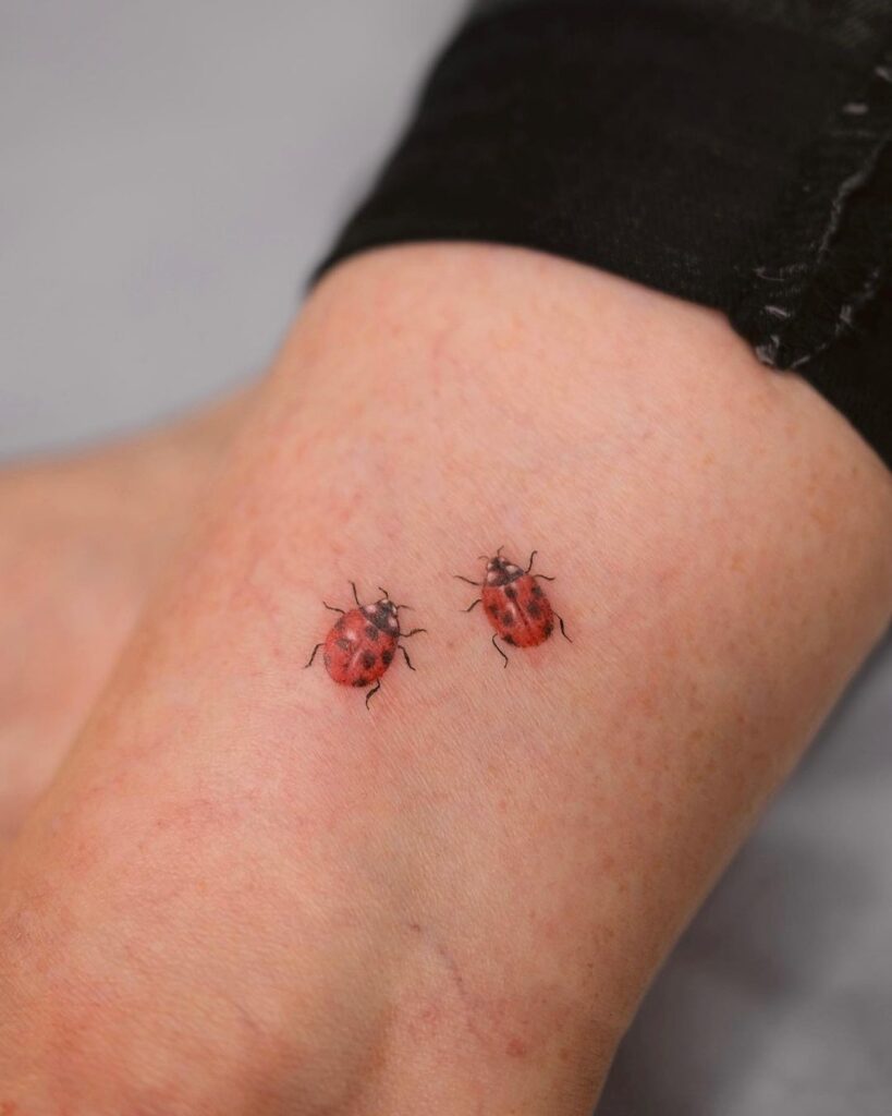Ladybug Tattoo Meanings And 25 Irresistible "Inkspo" Ideas