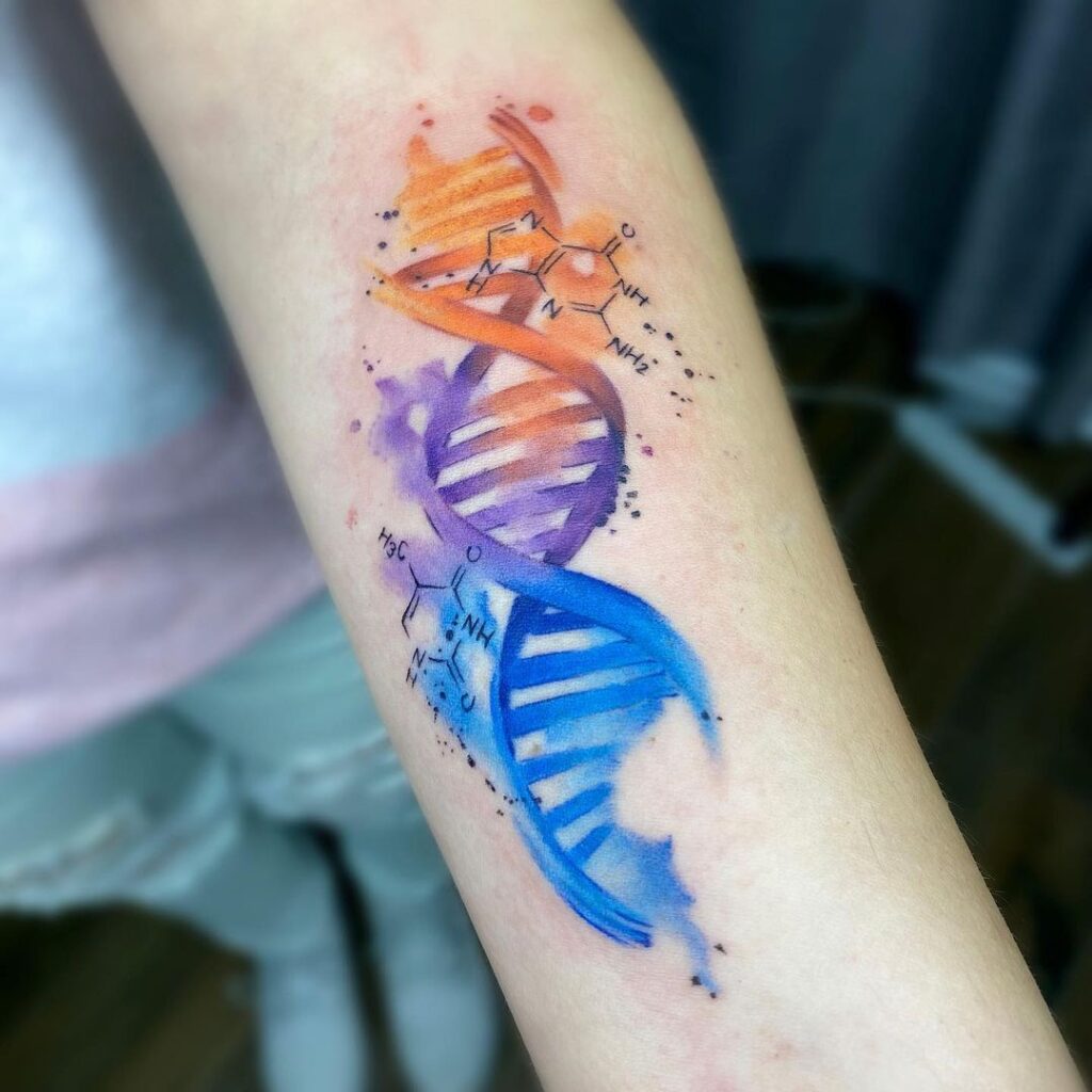 22 DNA Tattoos That Are More Than Just A Body Ink Trend