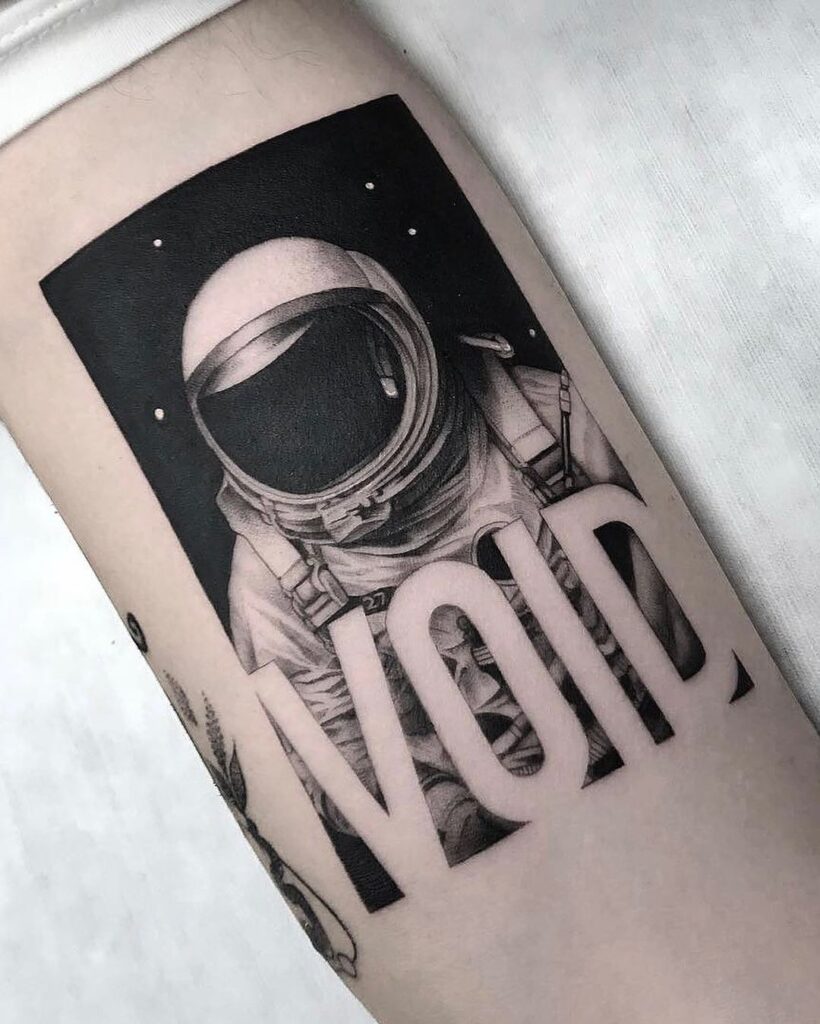 23 ideias de tatuagens de astronautas lendárias "Inkpossible" To Resist