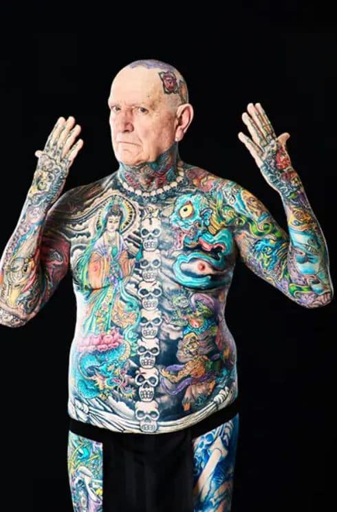 Tinta atemporal: 7 ancianos con tatuajes que siguen estando estupendos