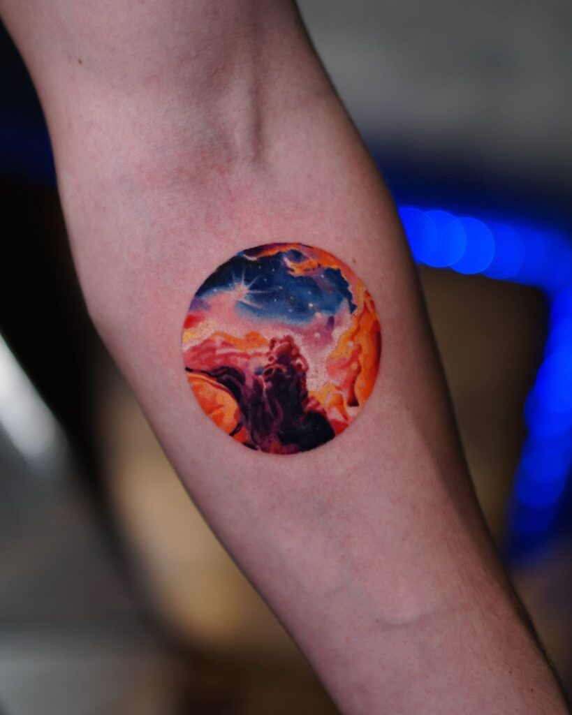 21 Space Tattoo Ideas For The Explorer Within You