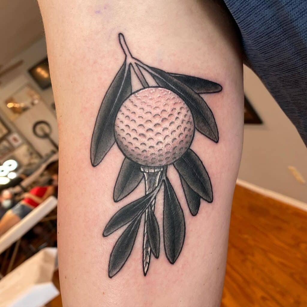 21 Epic Golf Tattoos That Will Make You Scream "Fore!"