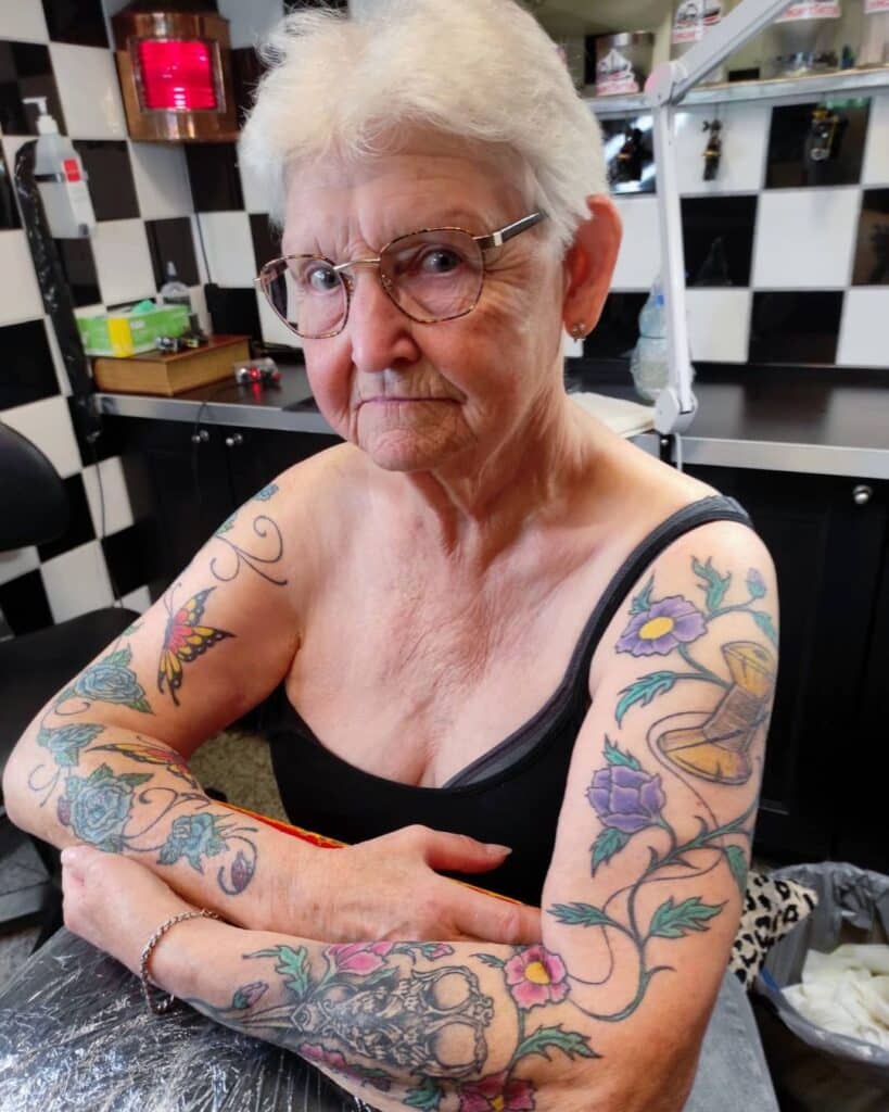 Timeless Ink: 7 Old People With Tattoos Who Still Look Great