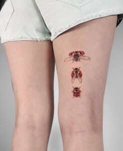 Ladybug Tattoo Meanings And 25 Irresistible "Inkspo" Ideas