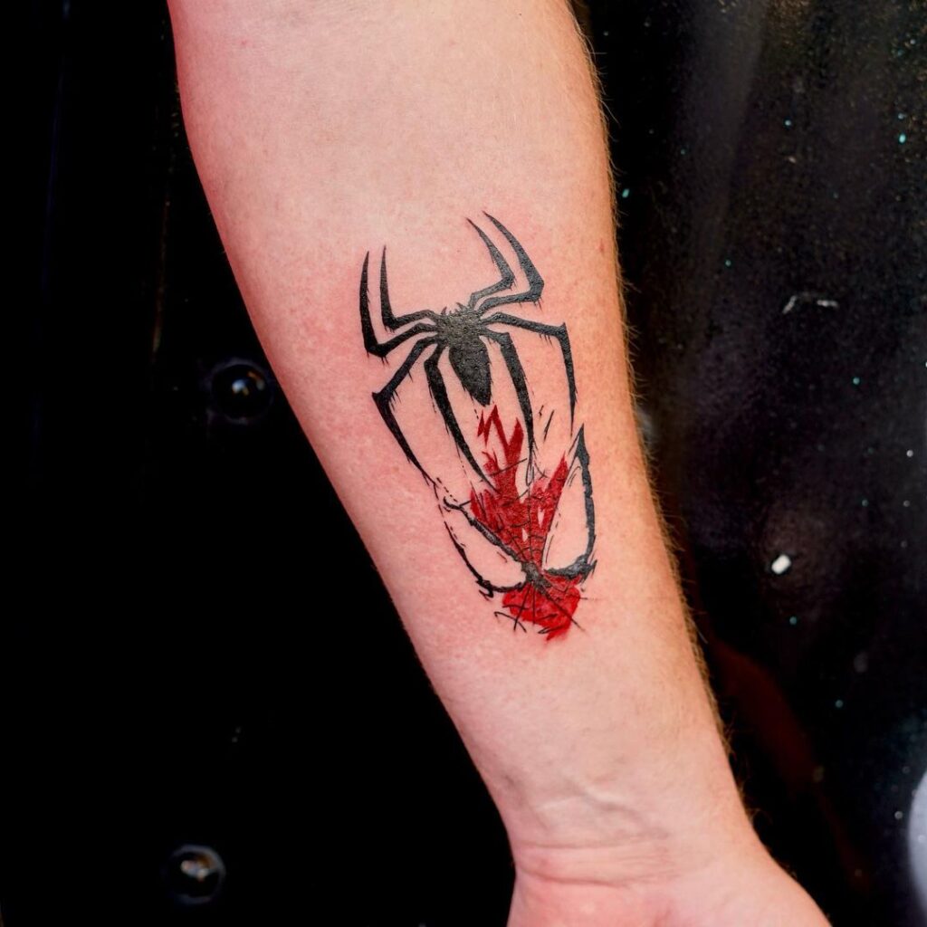 21 Legendäre Spiderman-Tattoos, die den inneren Helden umarmen