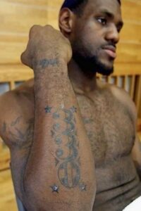 A Closer Look At 17 LeBron James Tattoos And What They Mean