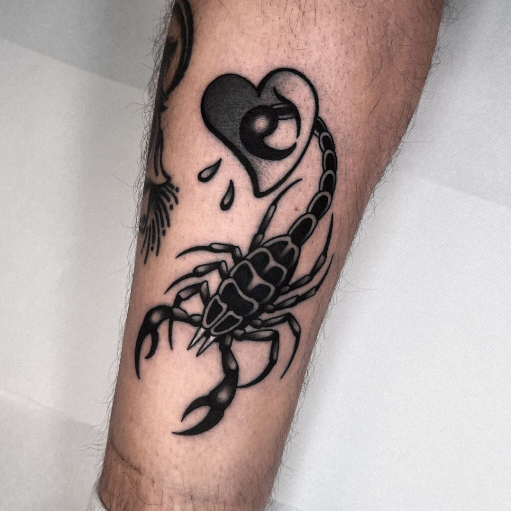 20 ideias de tatuagens de escorpião elegantes e picantes para os destemidos