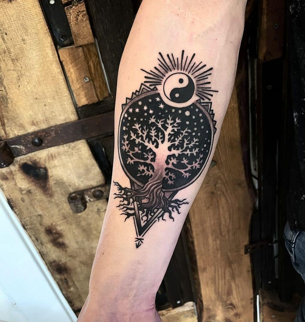 24 Tree Of Life Tattoo Ideas To Symbolize The Cycle Of Life