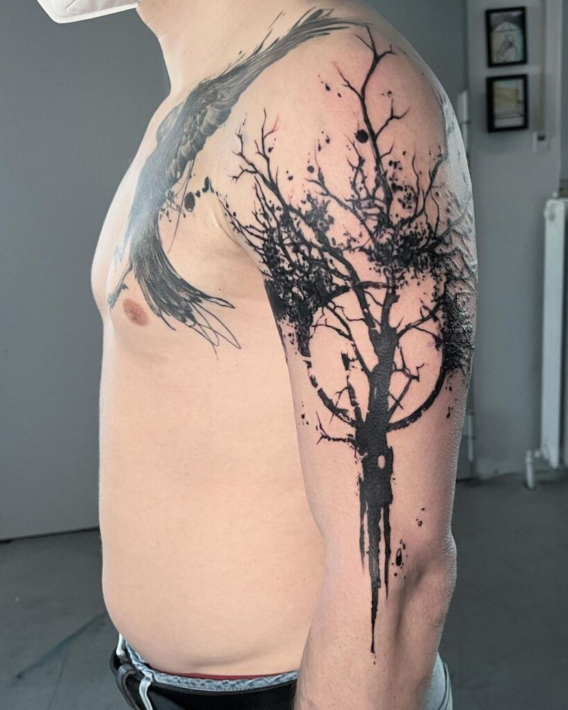 24 Tree Of Life Tattoo Ideas To Symbolize The Cycle Of Life