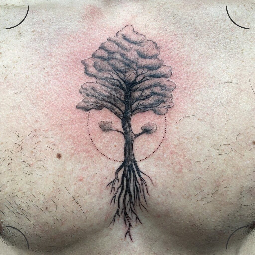 24 Tree Of Life Tattoo Ideas To Symbolize The Cycle Of Life