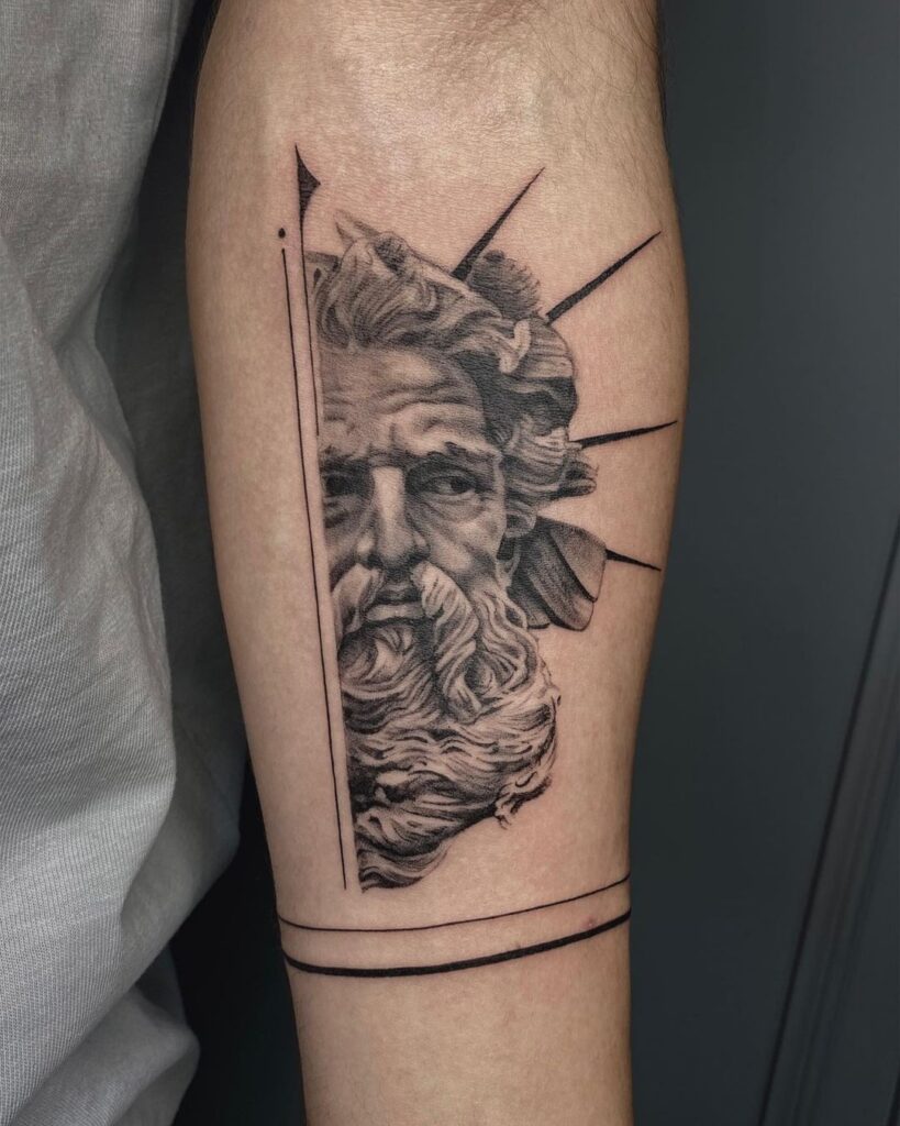 20 ideas de tatuajes de Zeus dignas de dioses