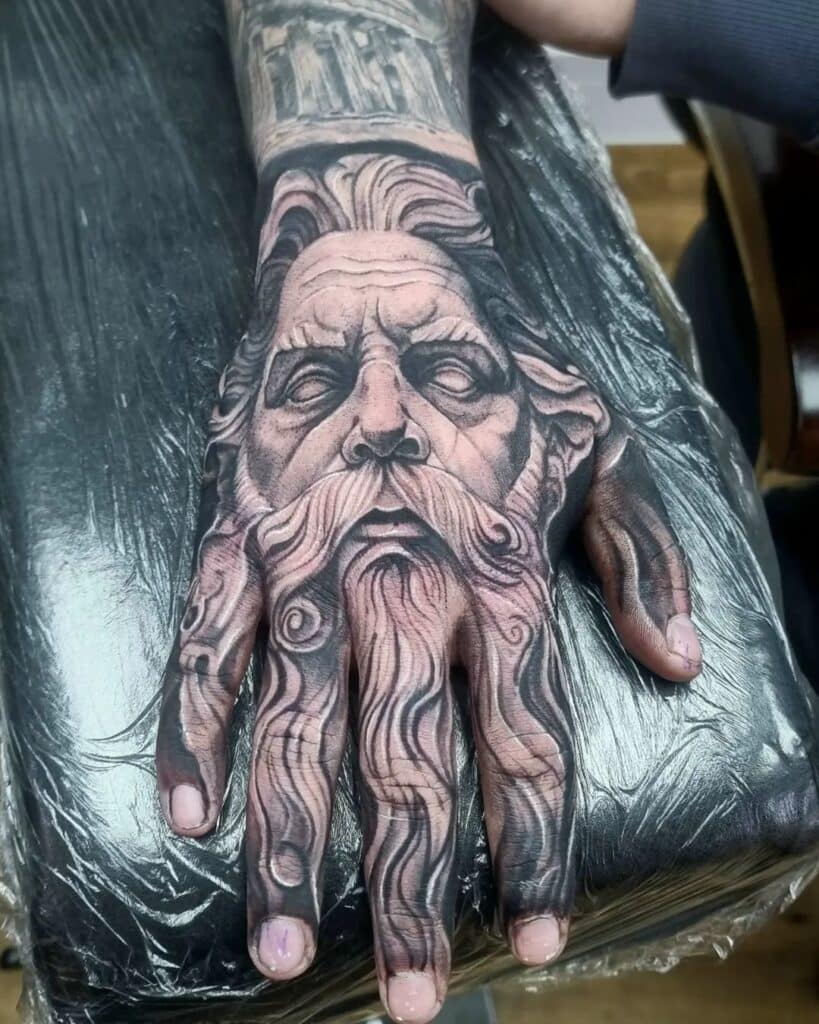 20 ideias de tatuagens de Zeus dignas dos deuses