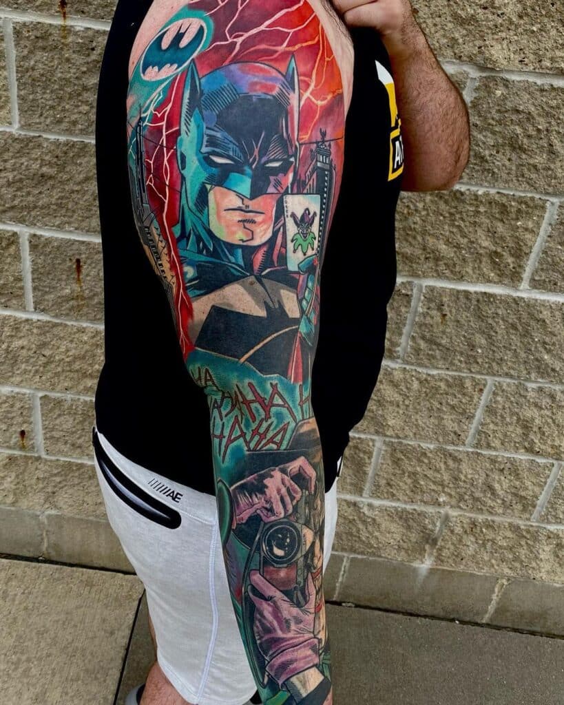 24 ideas geniales de tatuajes de Batman para tu héroe favorito