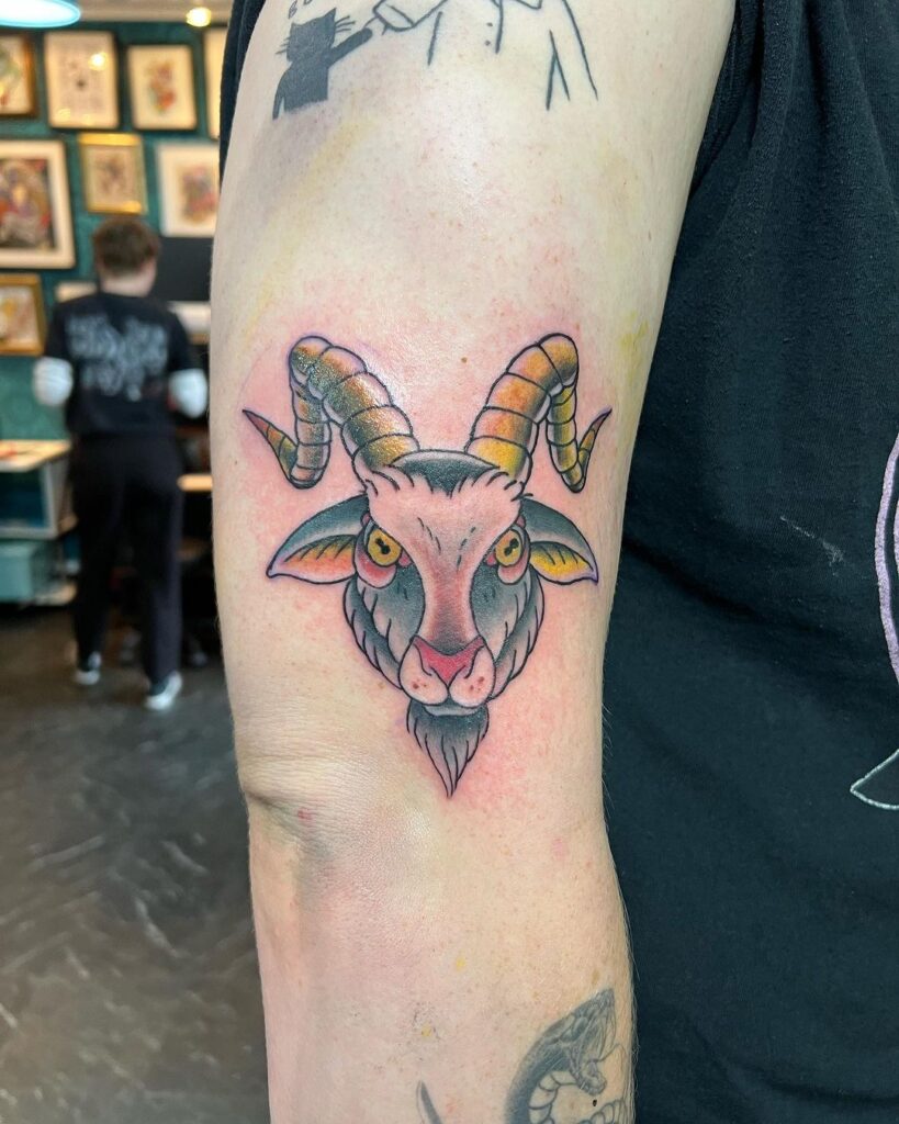 24 Goat Tattoo Ideas For Your Next Trip To The Tattoo Parlor