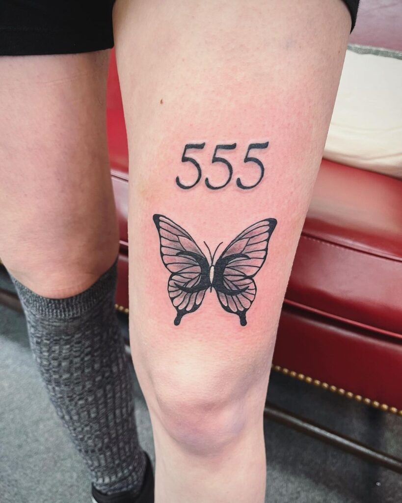 20 idee per tatuaggi 555 che abbracciano i cambiamenti di vita