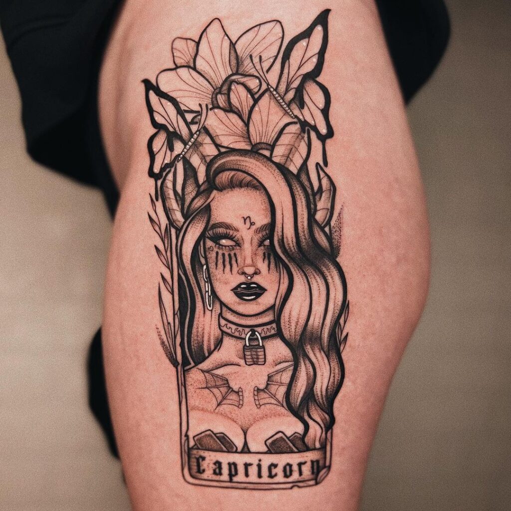 21 Spectacular Capricorn Tattoos For Delicate Dreamers