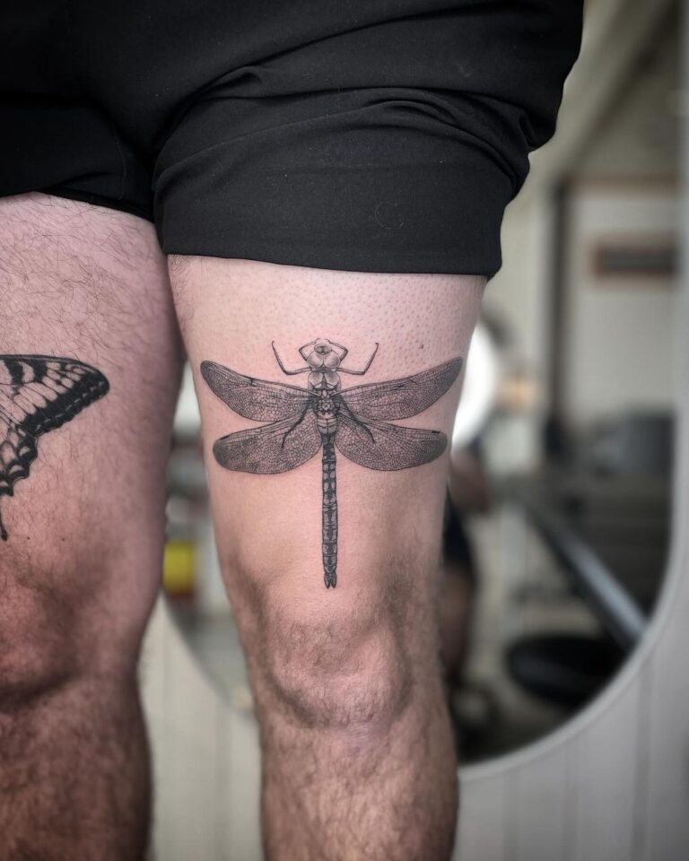 25 Epic Dragonfly Tattoos That'll Bring You Positive Energy