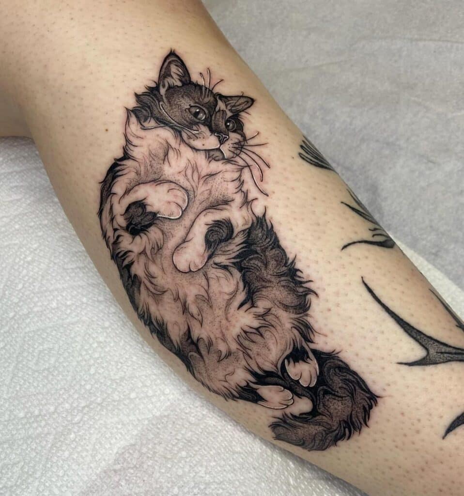 20 ideias cativantes de tatuagens de animais celebradas na pele