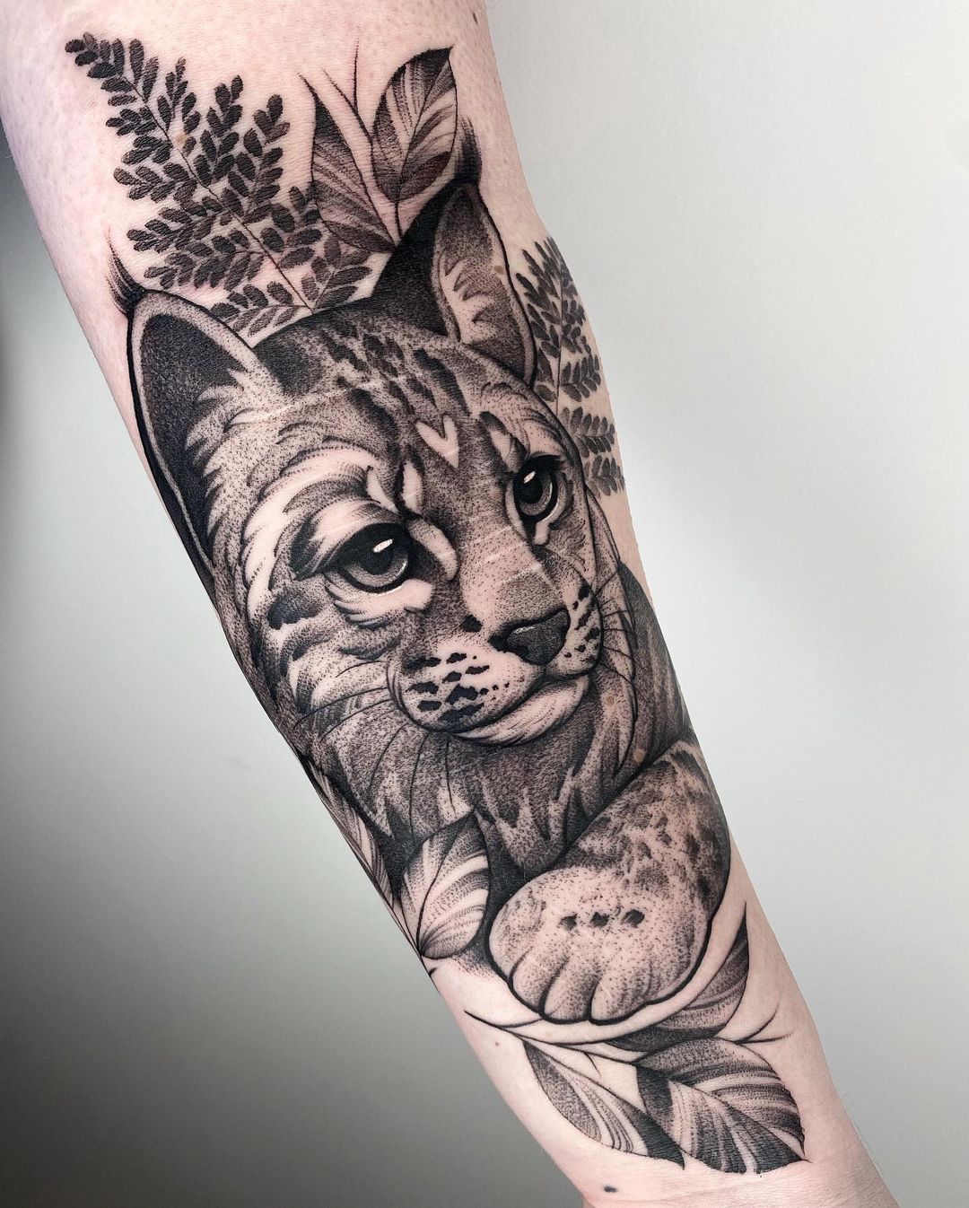 20 Impressive Lynx Tattoos That Make The 