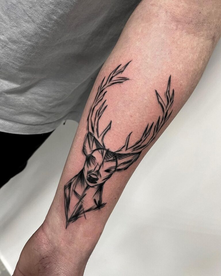 20 Radiant Deer Tattoos That Won't Rein On Your Parade