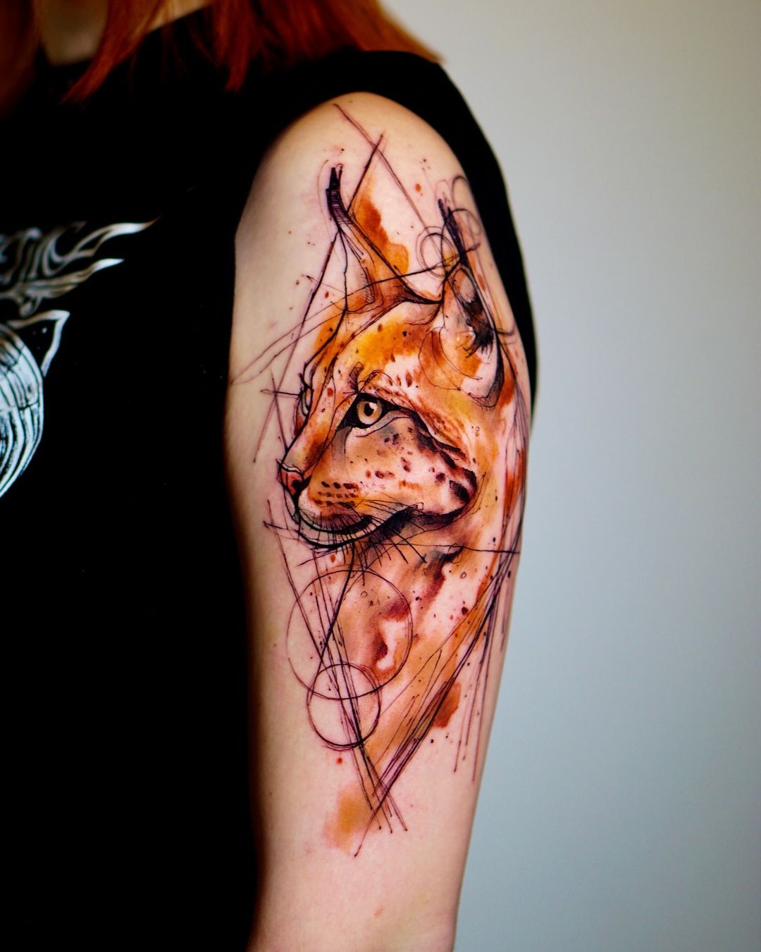 20 Impressive Lynx Tattoos That Make The 