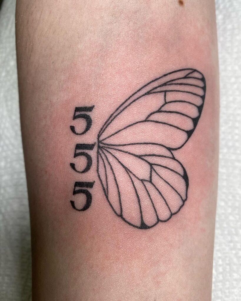 20 Inspirational 555 Tattoo Ideas That Embrace Life Changes