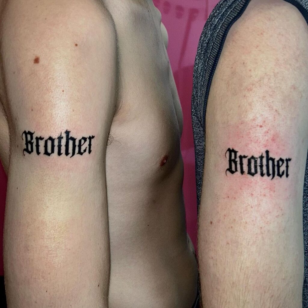 20 Stunning Brother Tattoo Ideas That Symbolize Brotherhood