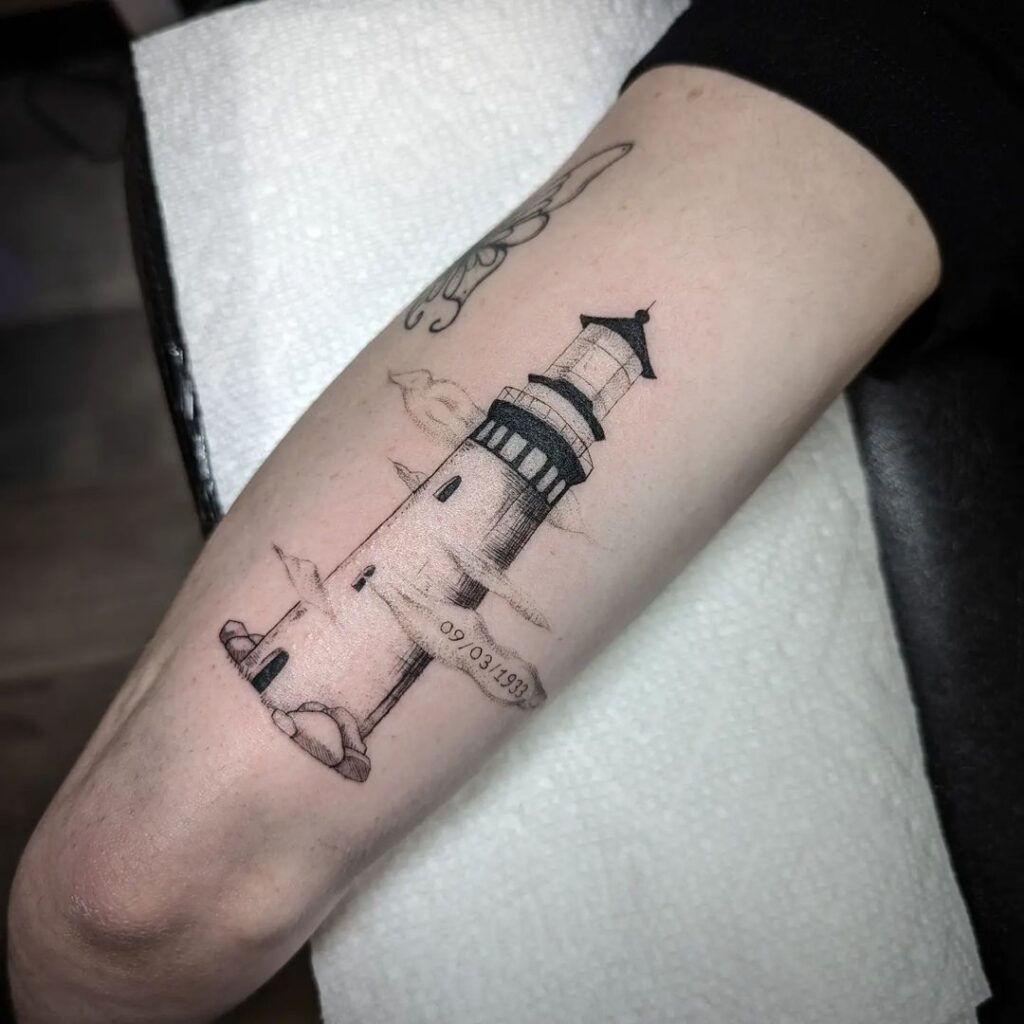 20 Superior Lighthouse Tattoo Ideas That Light Up The Skin