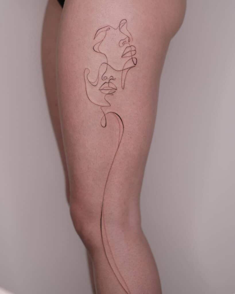 20 idées impressionnantes de tatouage pour les jambes pour les amateurs d'encre sérieux
