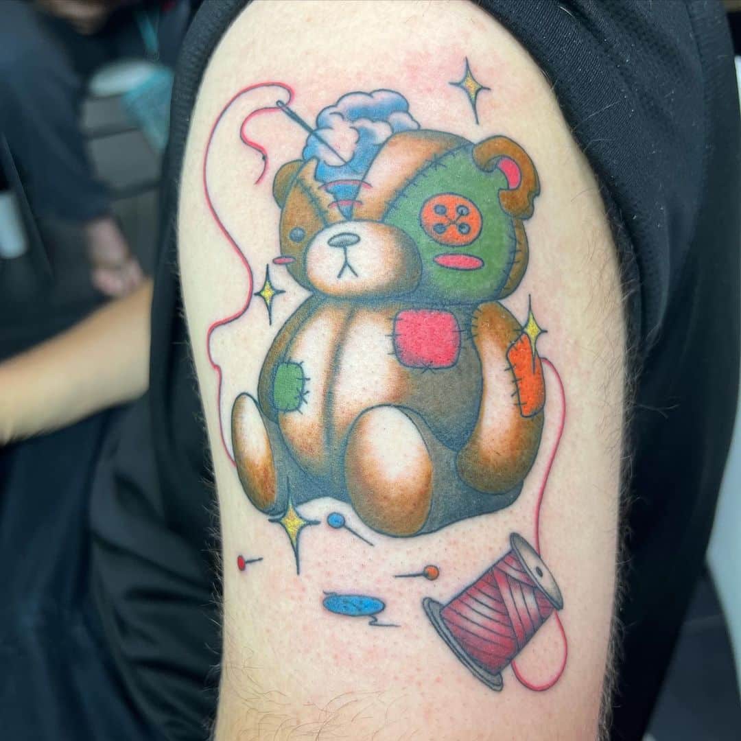 20 Teddy Bear Tattoo Ideas That Cherish Your Inner Child