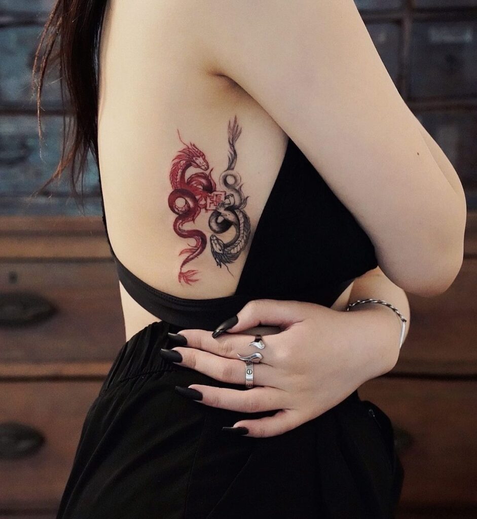 20 ideias épicas de tatuagens de dragões vermelhos que o vão deixar obcecado