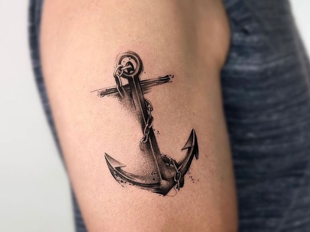 23 Amazing Anchor Tattoos To Keep You Safe In The Storm