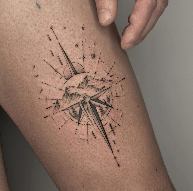 20 tatuagens geométricas cativantes que estão no ponto certo