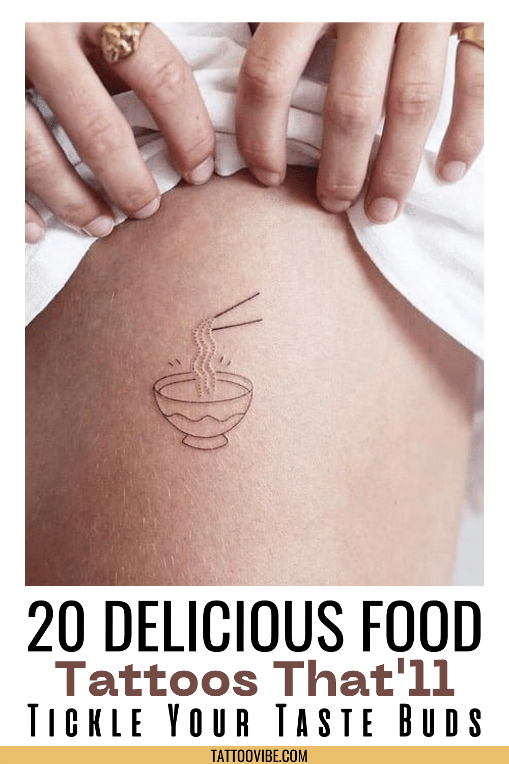 20 délicieux tatouages alimentaires qui chatouilleront vos papilles