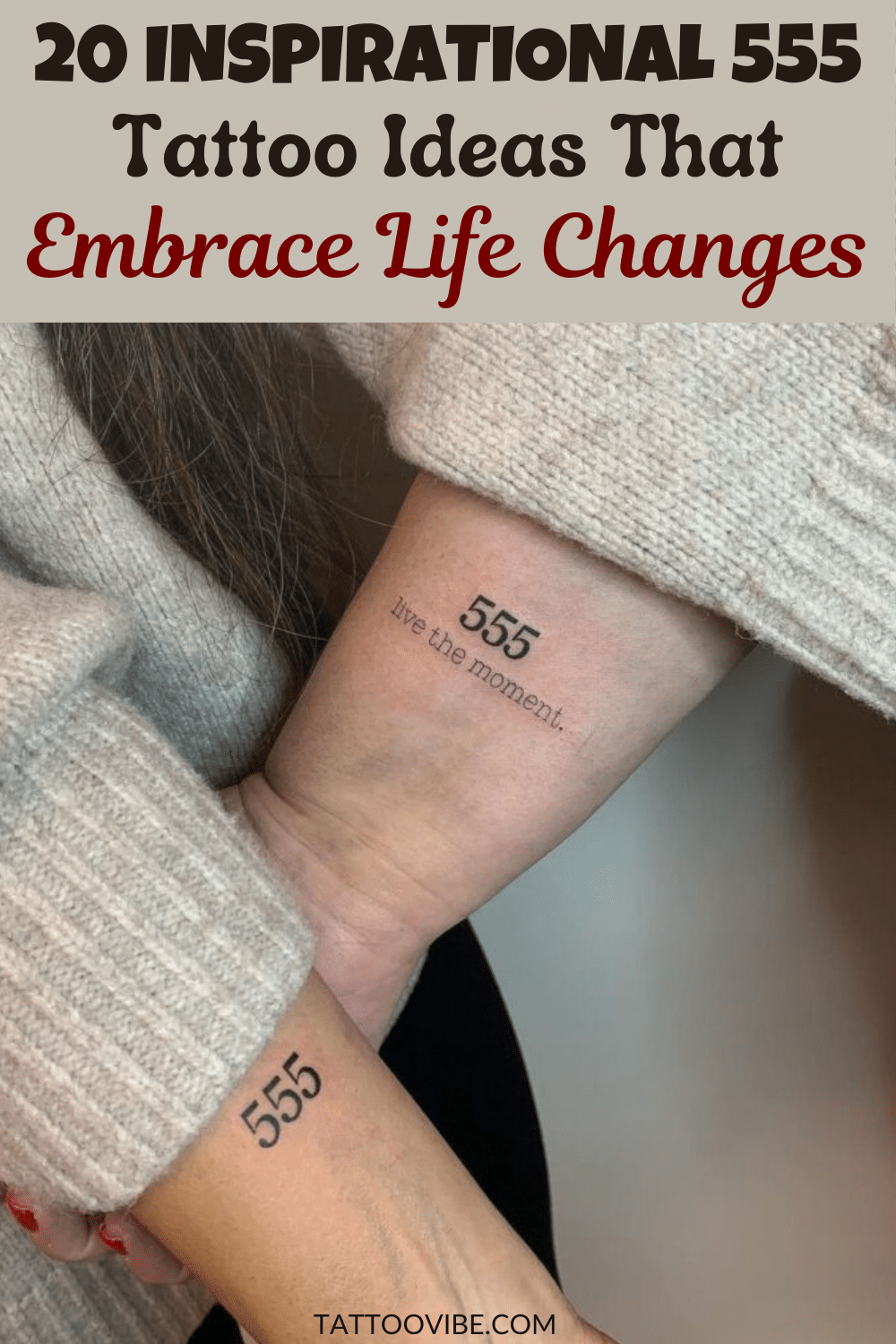 20 Ideias inspiradoras para 555 tatuagens que aceitam mudanças na vida