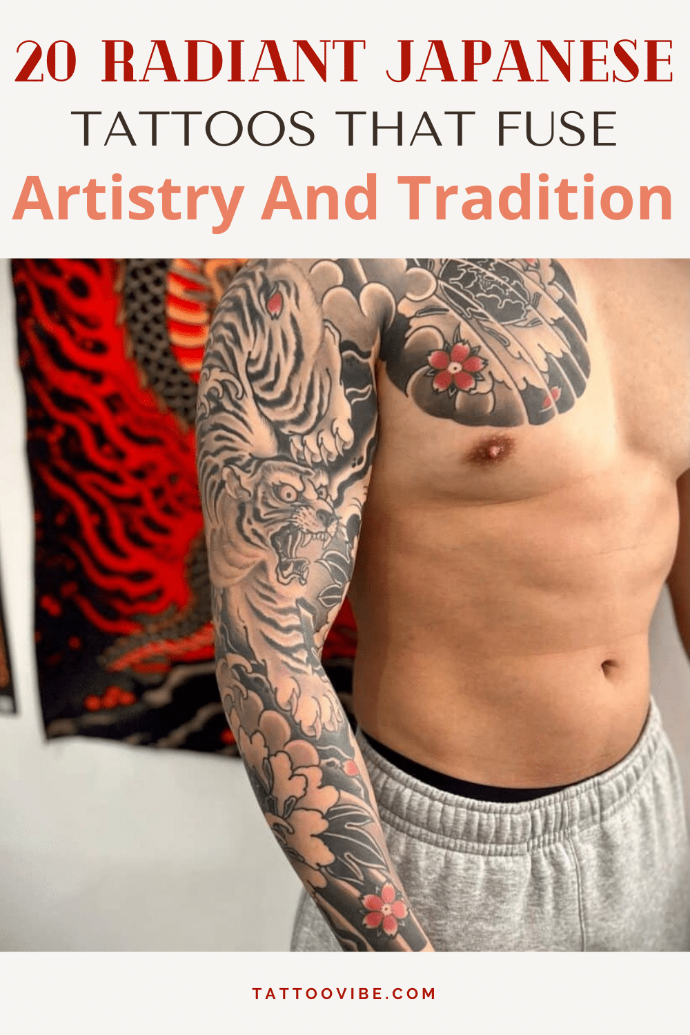 20 radiantes tatuajes japoneses que fusionan arte y tradición