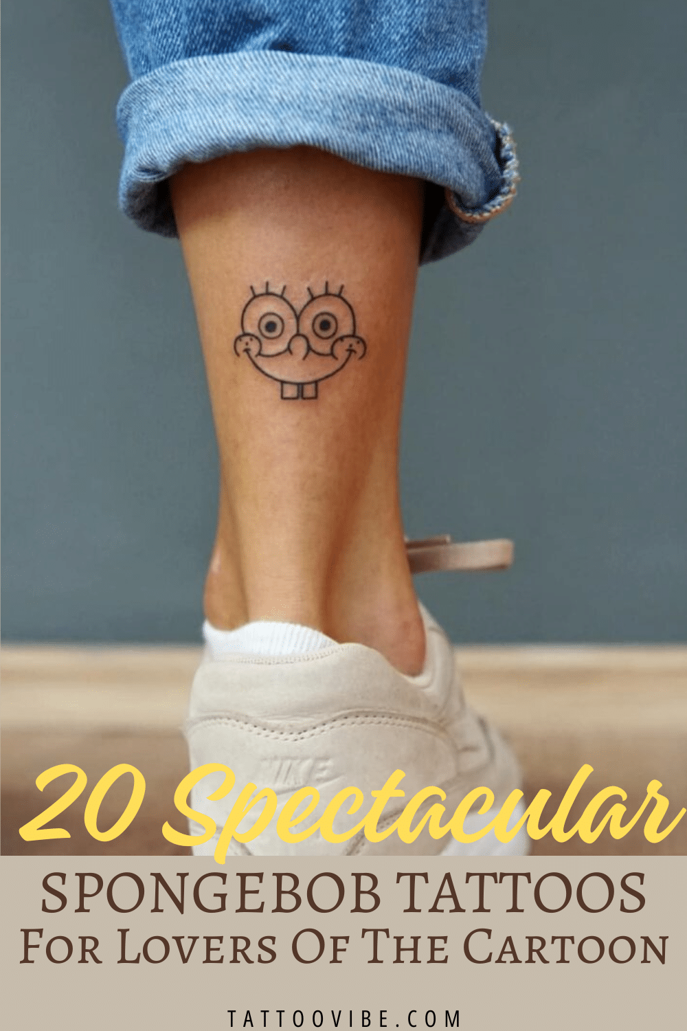 20 Spektakuläre SpongeBob-Tattoos für Liebhaber des Zeichentrickfilms
