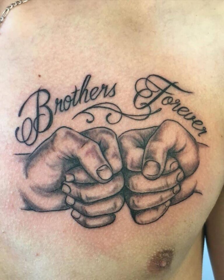 20 superbes idées de tatouage de frère qui symbolisent la fraternité