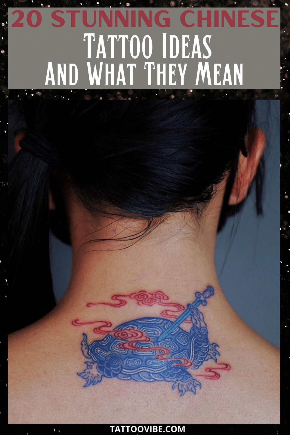 20 atemberaubende chinesische Tattoo-Ideen und was sie bedeuten
