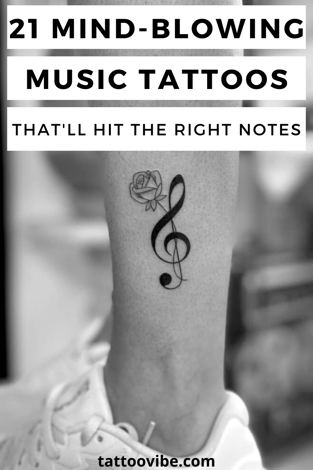 21 tatouages musicaux époustouflants qui feront mouche