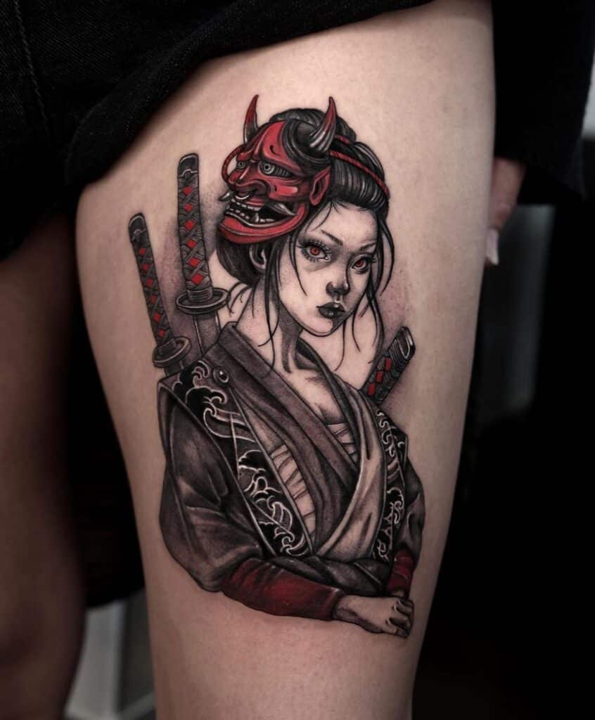 18 unglaubliche Katana-Tattoos zur Entfesselung des inneren Samurai