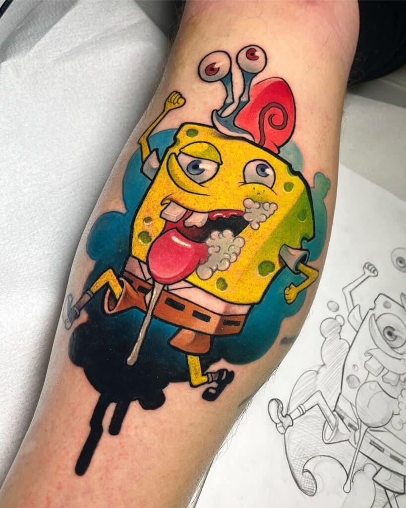 20 Game-Changing New School Tattoos Inspired By Comic Art
