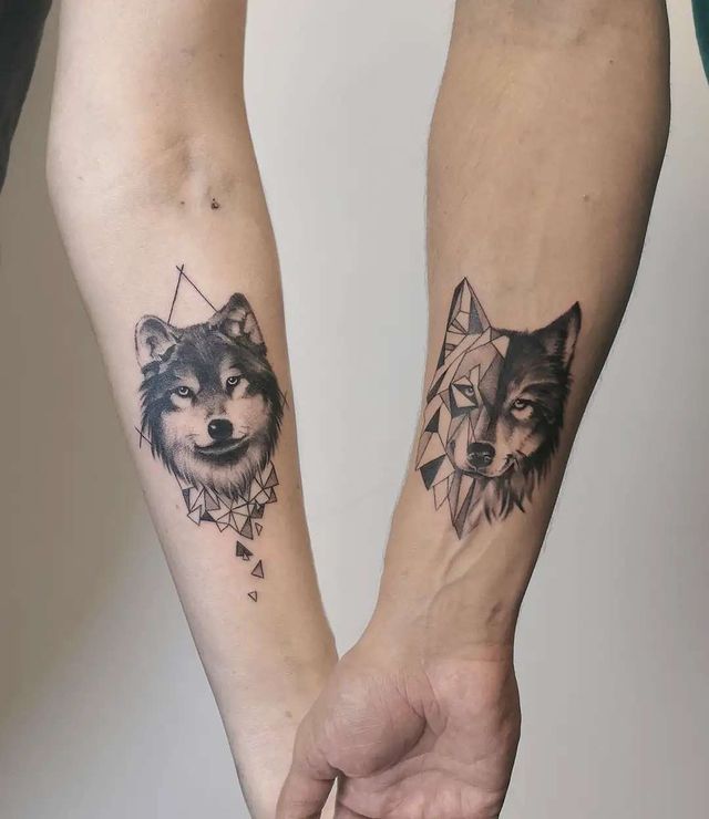 24 Stunning Matching Couple Tattoos You'll Want To See