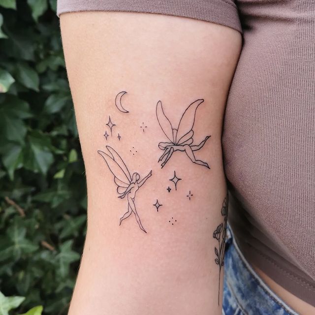 26 Mesmerizing Fairy Tattoos Every Lover Of Magic Will Like