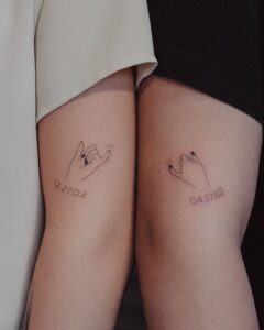 24 Stunning Matching Couple Tattoos You'll Want To See