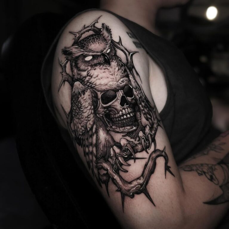 20 tatuajes únicos en la parte superior del brazo para todos los gustos